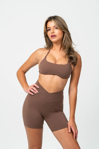 Jordan Crop - Chocolate