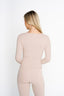 Amber Long Sleeve Top - Almond