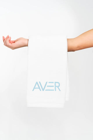 Aver® Gym Towel - Baby Blue