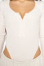 Hailey Ribbed Bodysuit - Cream