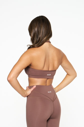 Aliyah Crop - Chocolate