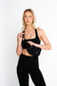 Aver® Cross Body Bum Bag - Black
