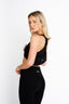 Aver® Cross Body Bum Bag - Black