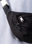 Aver® Cross Body Bum Bag - Black