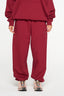 Staple Cuff Trackpants - Ruby