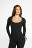 Carly Long Sleeve Top - Midnight
