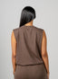 Faded Oversize Tank - Washed Brown