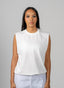 Faded Oversize Tank - White