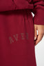 Staple Cuff Trackpants - Ruby