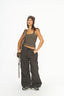 Lucia Cargo Pants - Dark Grey