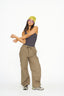 Lucia Cargo Pants - Dark Green