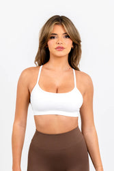 Sara Crop - White