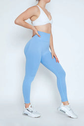 Signature Leggings - Sky Blue