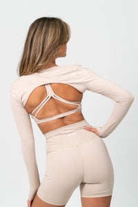 Serene Essential Sleeves - Almond