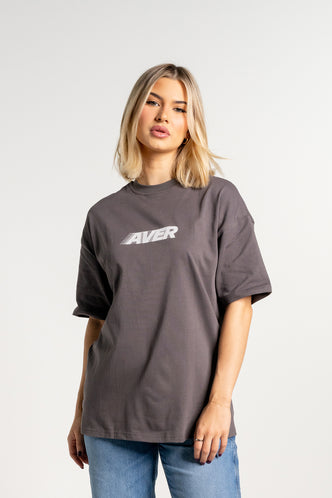 Race Day Tee - White/Charcoal