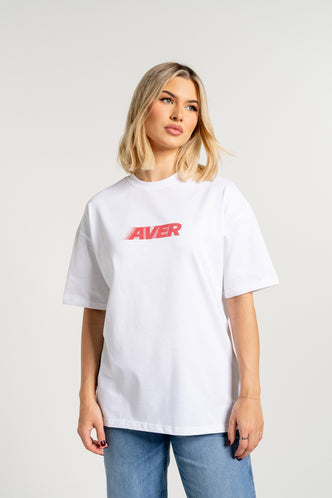 Race Day Tee - Red/White