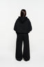 Staple Wide Leg Trackpants - Black