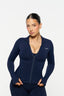 Contour Zip Jacket - Dark Navy