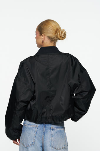 Core Bomber Jacket - Black