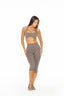 Contour Capris - Deep Taupe