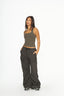 Lucia Cargo Pants - Dark Grey