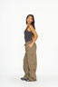 Lucia Cargo Pants - Dark Green