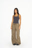 Lucia Cargo Pants - Dark Green