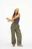 Lucia Cargo Pants - Dark Green
