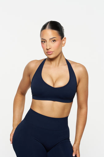 Isla Crop - Dark Navy