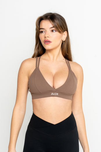 Chloe Crop - Chestnut