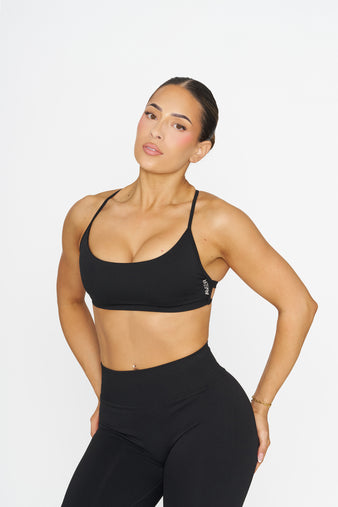 Aria Crop - Black