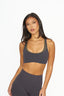 Aleesha Crop - Charcoal/Khaki