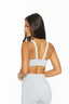 Aleesha Crop - Glacier Blue/White