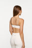 Celine Micro Crop - Vanilla & Taupe