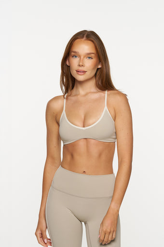 Celine Micro Crop - Fawn & Pistachio