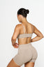 Celine Micro Crop, Seamflex® - Taupe