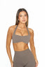 Sia Crop - Deep Taupe