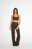 Bella Crop - Mocha & Chocolate