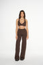 Essential Wide Leg Pants - Mocha