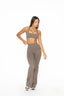 Contour Flares - Deep Taupe