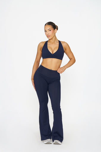 Essential Bootleg Flares - Navy