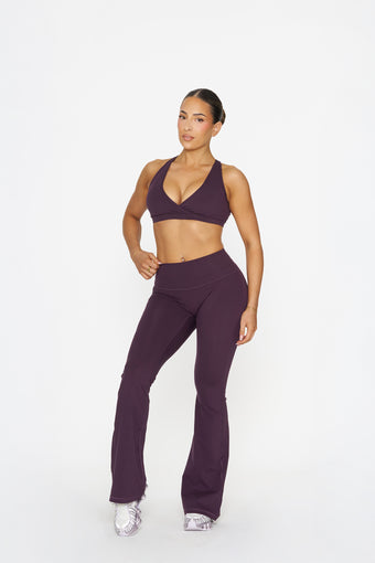 Essential Bootleg Flares - Plum