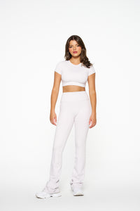 Carly Racer Back Singlet - Frost