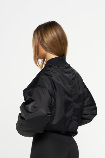 Core Bomber Jacket - Black