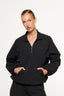 Legacy Spray Quarter Zip Jumper - Black