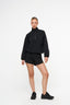 Legacy Spray Quarter Zip Jumper - Black