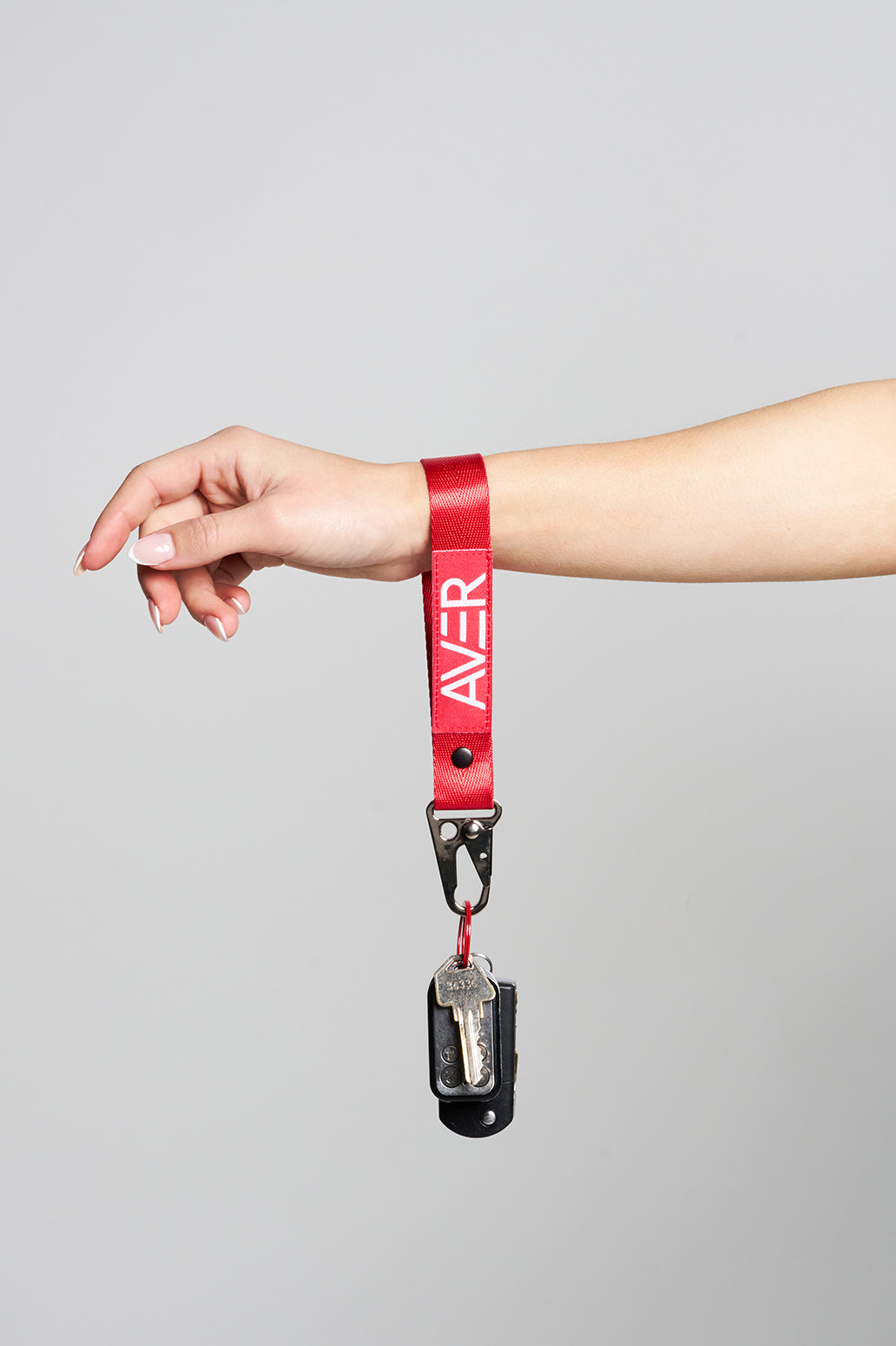 Aver® Keychain - Red