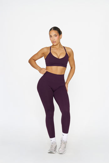 Contour Leggings - Boysenberry