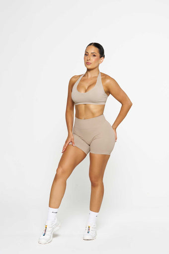 Contour Shorts - Taupe