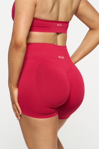 Contour Shorts - Berry